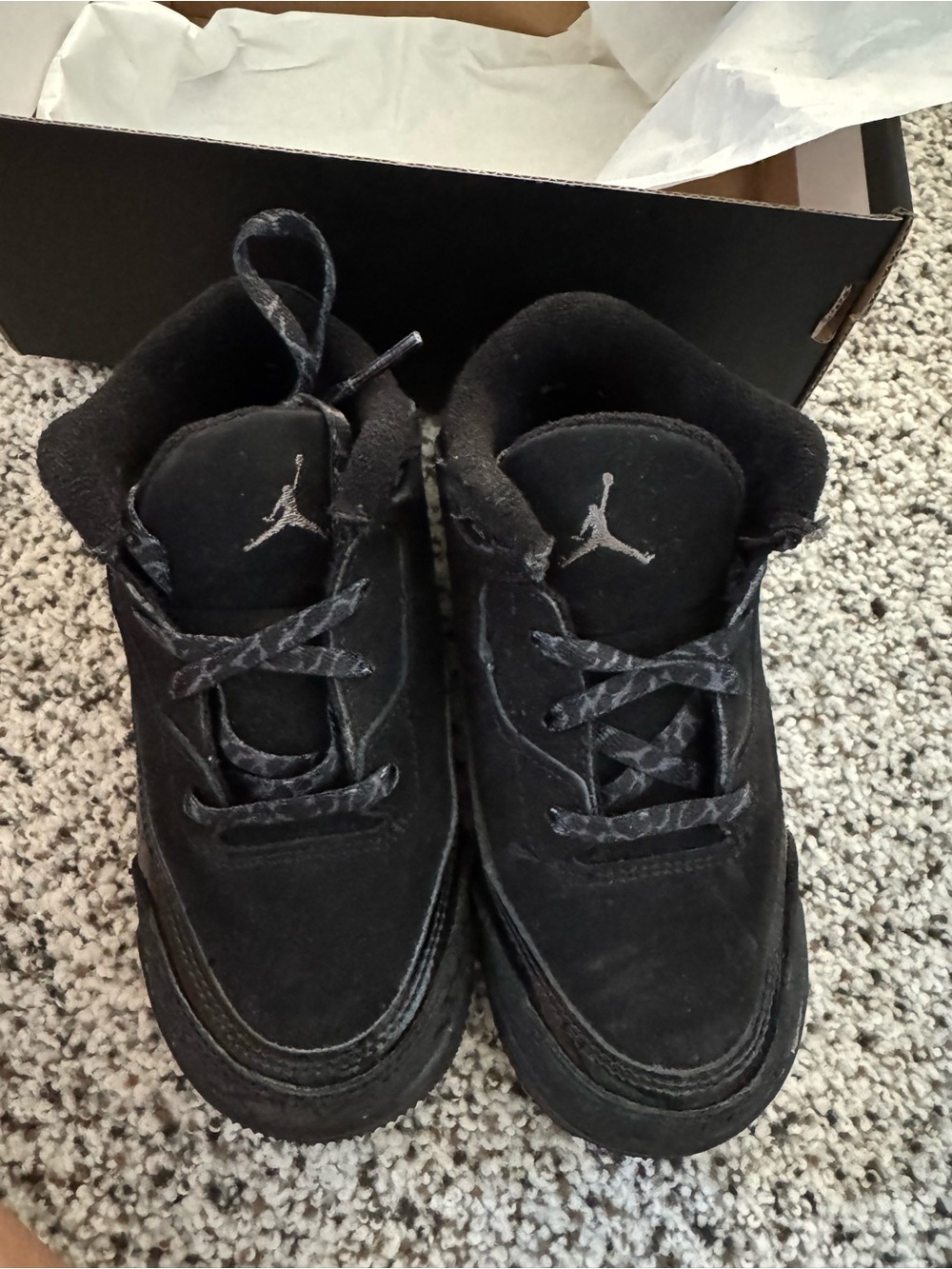 Jordan Stay Loyal 3 (TD) Black White with Gold Jumpman